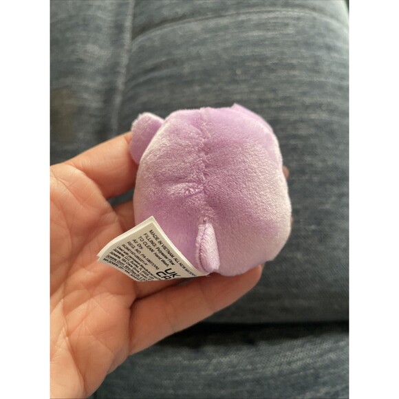 Squishmallow Squishville Plush Lot of 2 Holly The Owl Kat Leopard Mini 2 Inch - Picture 5 of 5